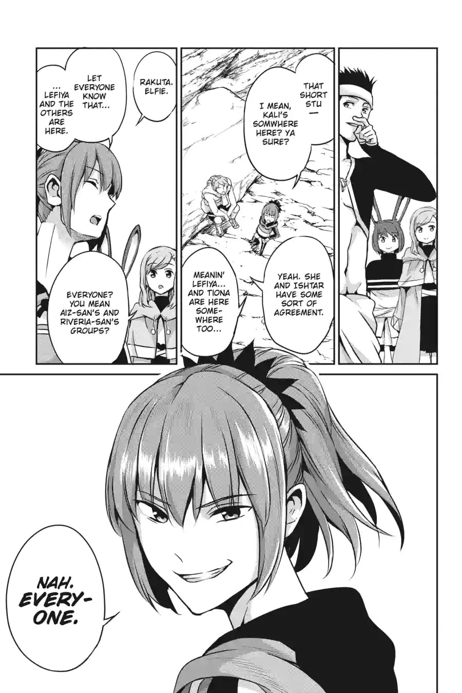 Is It Wrong to Try to Pick Up Girls in a Dungeon? On the Side: Sword Oratoria Chapter 148 page 8 - 