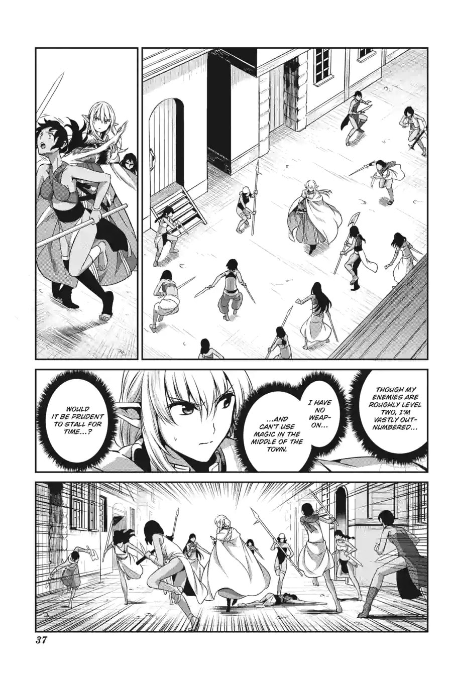 Is It Wrong to Try to Pick Up Girls in a Dungeon? On the Side: Sword Oratoria Chapter 149 page 1 - 