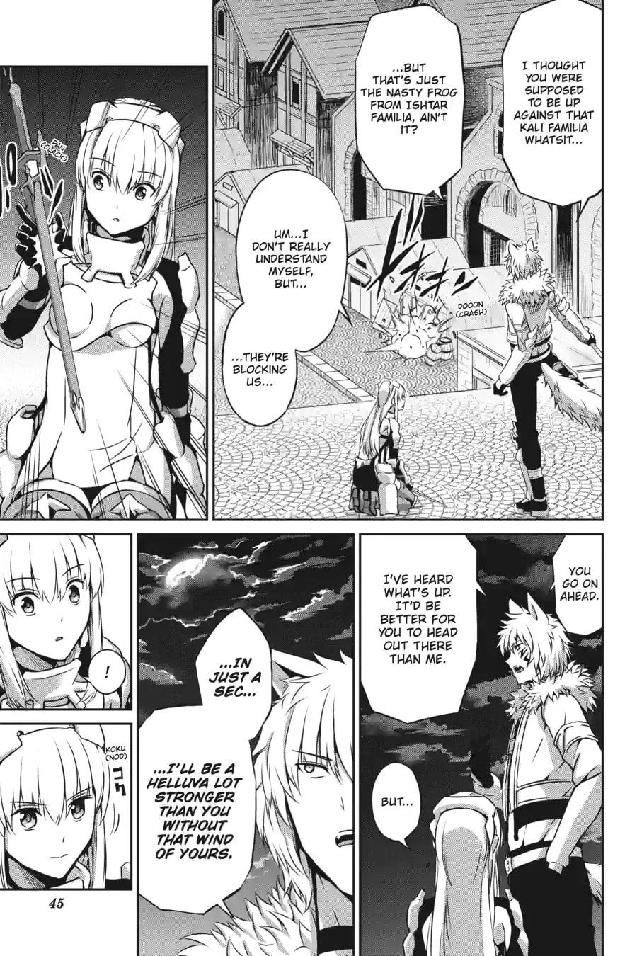 Is It Wrong to Try to Pick Up Girls in a Dungeon? On the Side: Sword Oratoria Chapter 149 page 9 - 