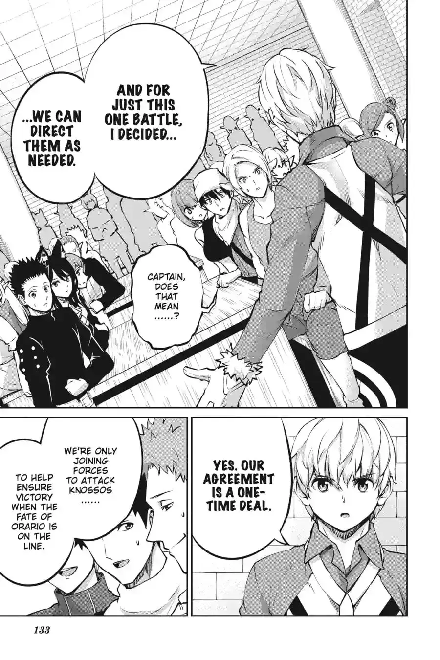 Is It Wrong to Try to Pick Up Girls in a Dungeon? On the Side: Sword Oratoria Chapter 15.1 page 4 - 