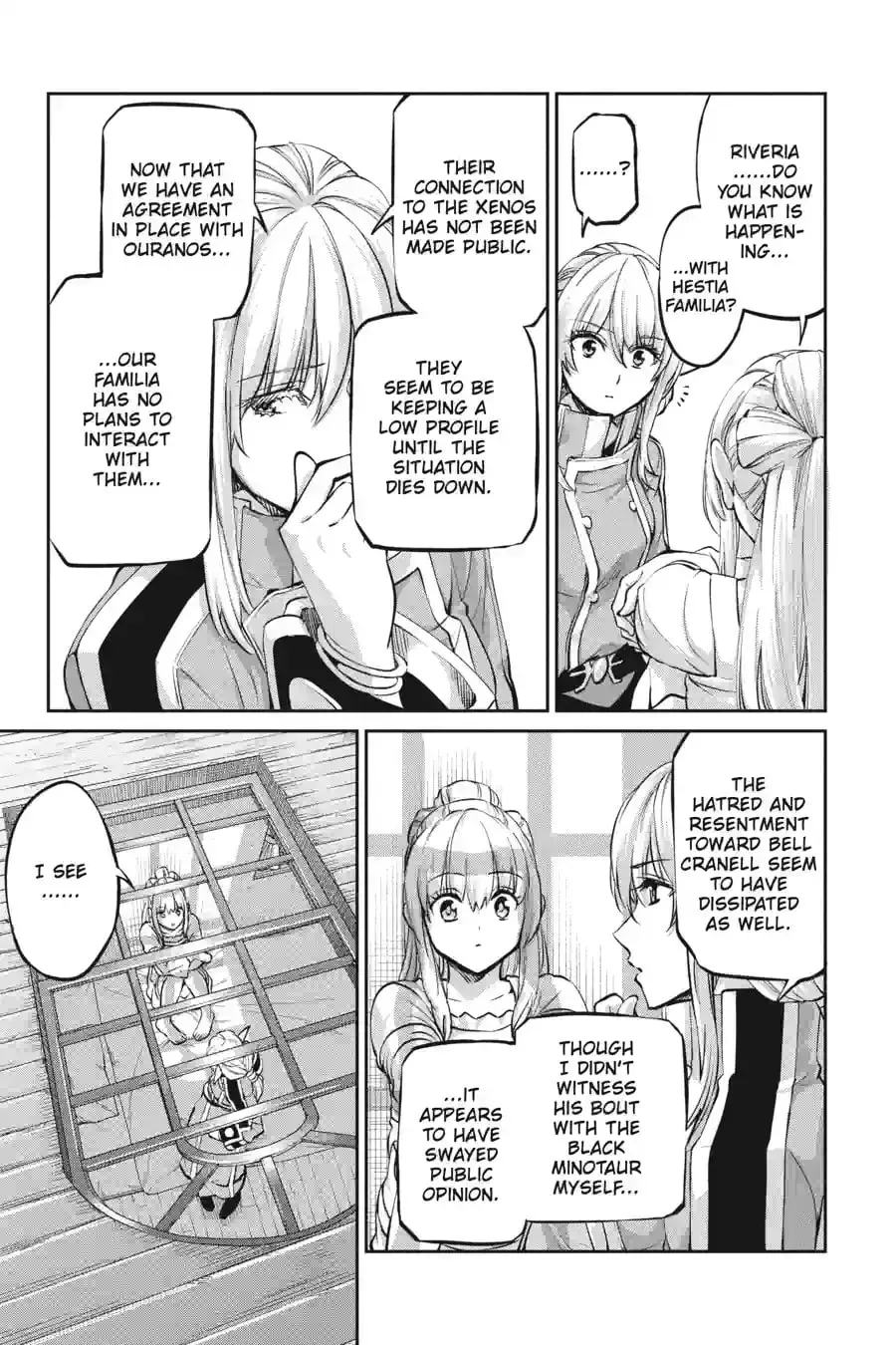 Is It Wrong to Try to Pick Up Girls in a Dungeon? On the Side: Sword Oratoria Chapter 15.2 page 9 - 