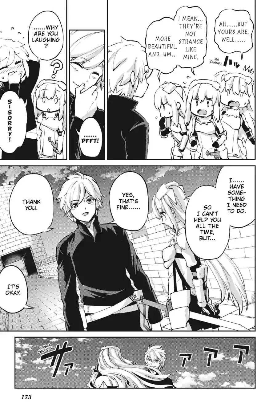 Is It Wrong to Try to Pick Up Girls in a Dungeon? On the Side: Sword Oratoria Chapter 15.3 page 11 - 