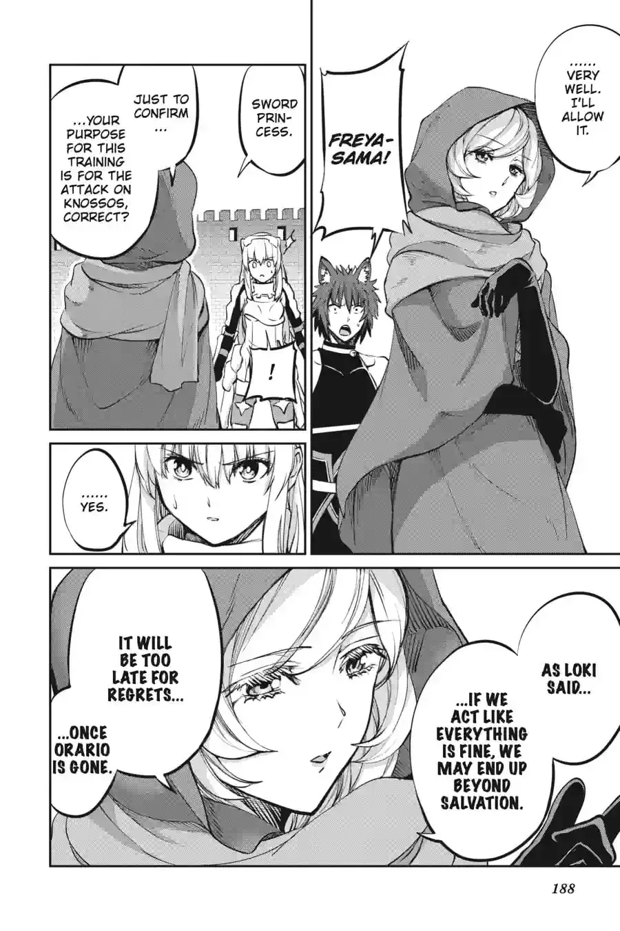 Is It Wrong to Try to Pick Up Girls in a Dungeon? On the Side: Sword Oratoria Chapter 15.4 page 11 - 