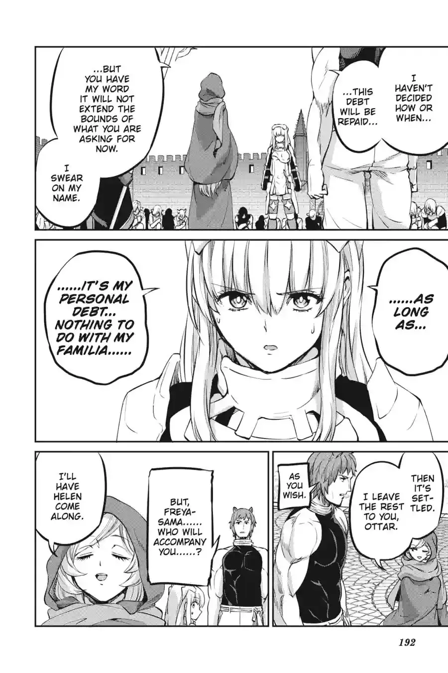 Is It Wrong to Try to Pick Up Girls in a Dungeon? On the Side: Sword Oratoria Chapter 15.4 page 15 - 