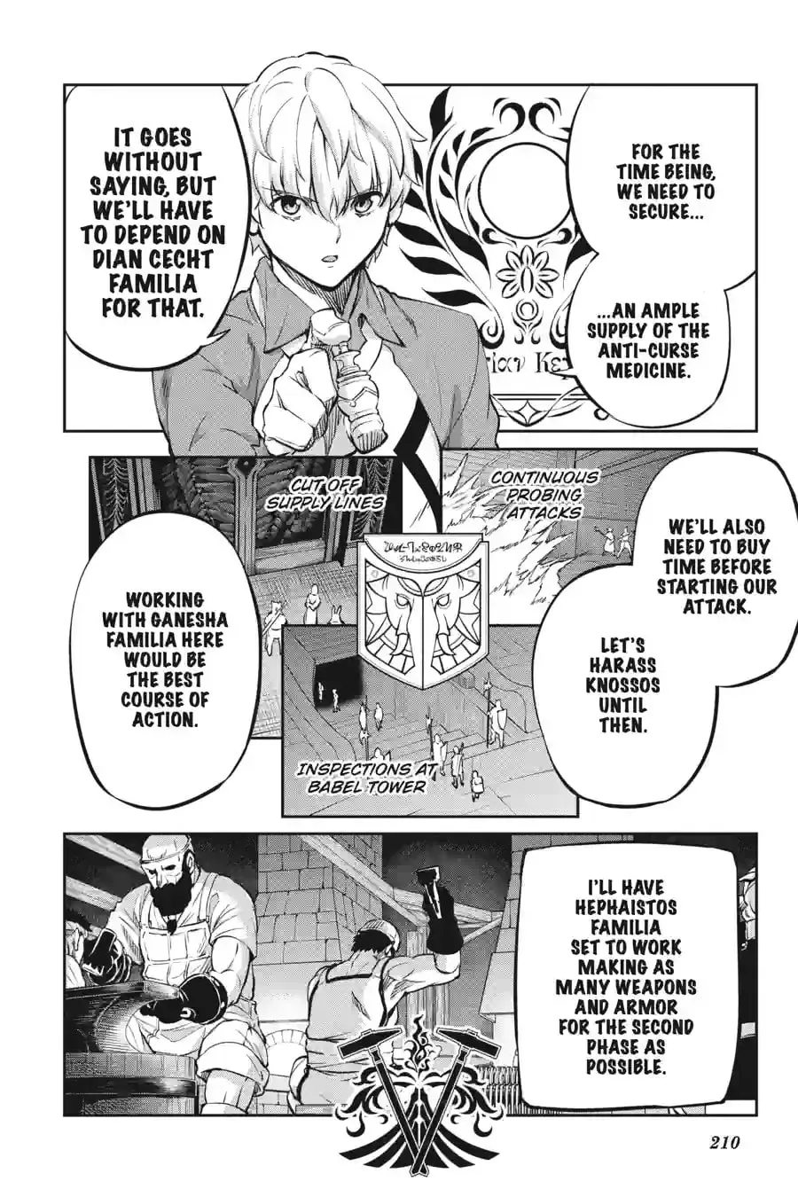 Is It Wrong to Try to Pick Up Girls in a Dungeon? On the Side: Sword Oratoria Chapter 15.5 page 16 - 