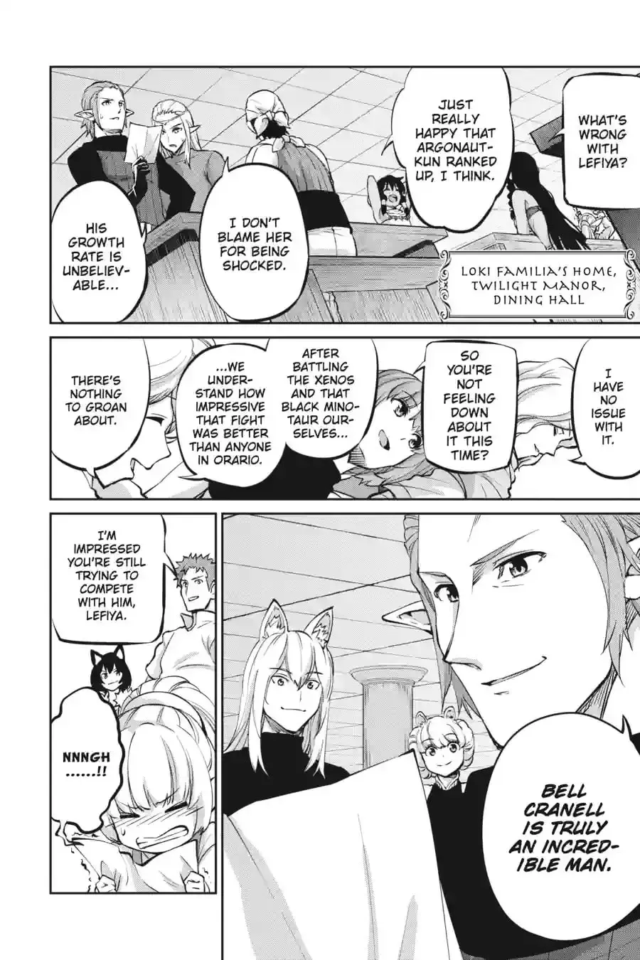 Is It Wrong to Try to Pick Up Girls in a Dungeon? On the Side: Sword Oratoria Chapter 15.6 page 12 - 
