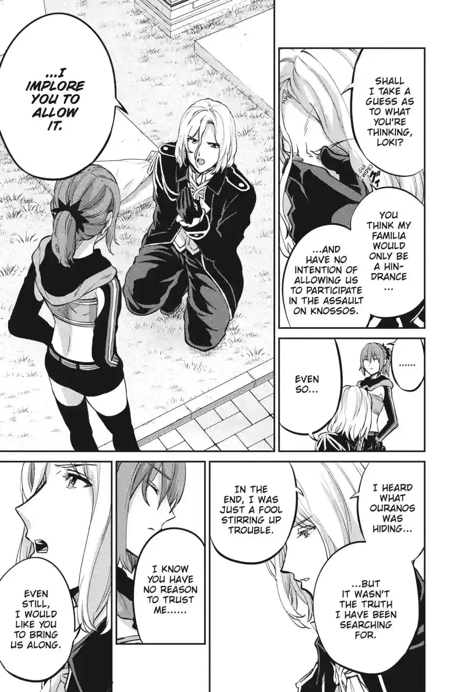 Is It Wrong to Try to Pick Up Girls in a Dungeon? On the Side: Sword Oratoria Chapter 15.6 page 17 - 