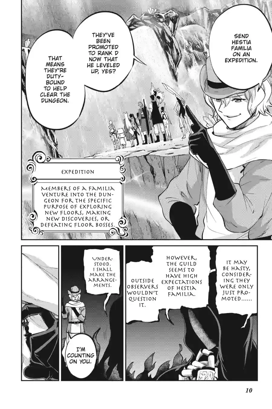 Is It Wrong to Try to Pick Up Girls in a Dungeon? On the Side: Sword Oratoria Chapter 15.6 page 8 - 