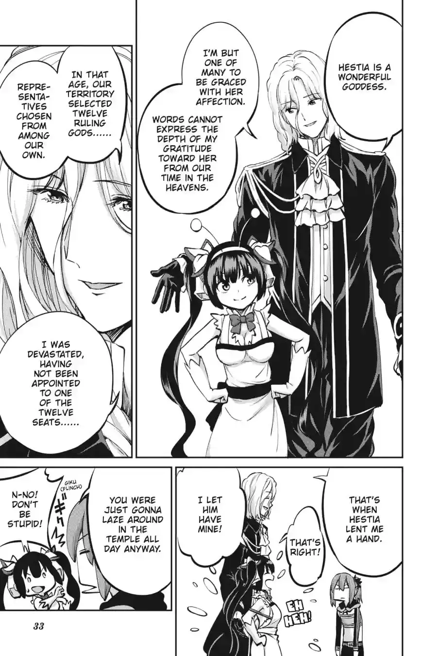 Is It Wrong to Try to Pick Up Girls in a Dungeon? On the Side: Sword Oratoria Chapter 15.7 page 11 - 
