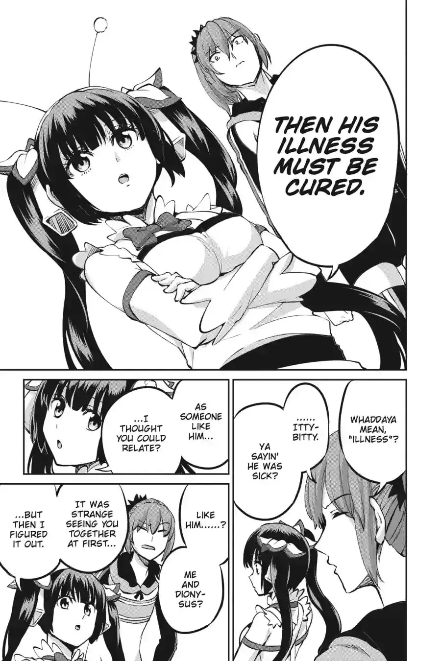 Is It Wrong to Try to Pick Up Girls in a Dungeon? On the Side: Sword Oratoria Chapter 15.7 page 13 - 