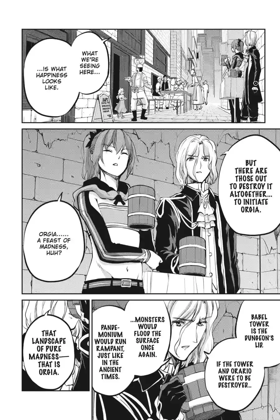 Is It Wrong to Try to Pick Up Girls in a Dungeon? On the Side: Sword Oratoria Chapter 15.7 page 6 - 