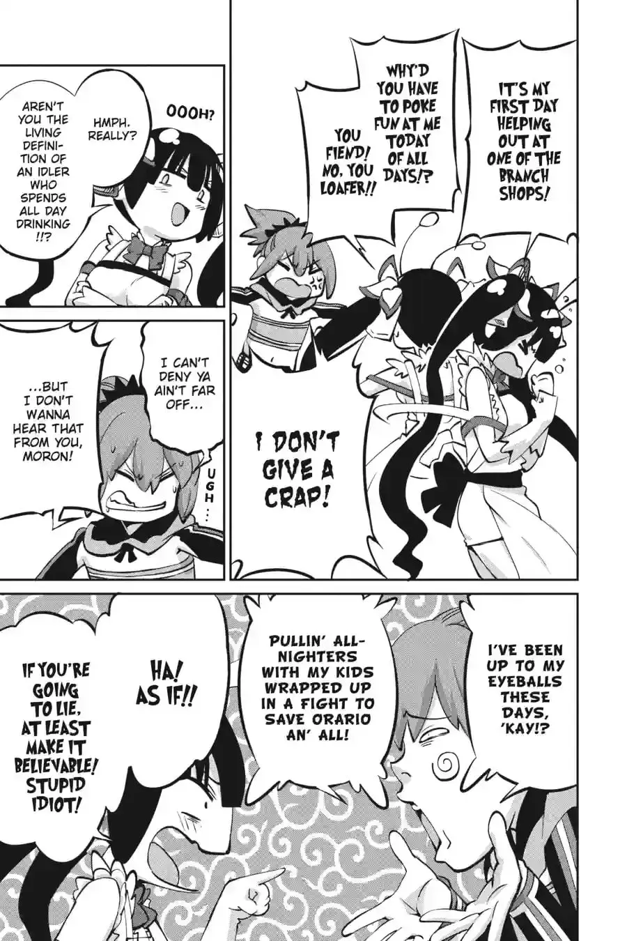 Is It Wrong to Try to Pick Up Girls in a Dungeon? On the Side: Sword Oratoria Chapter 15.7 page 9 - 
