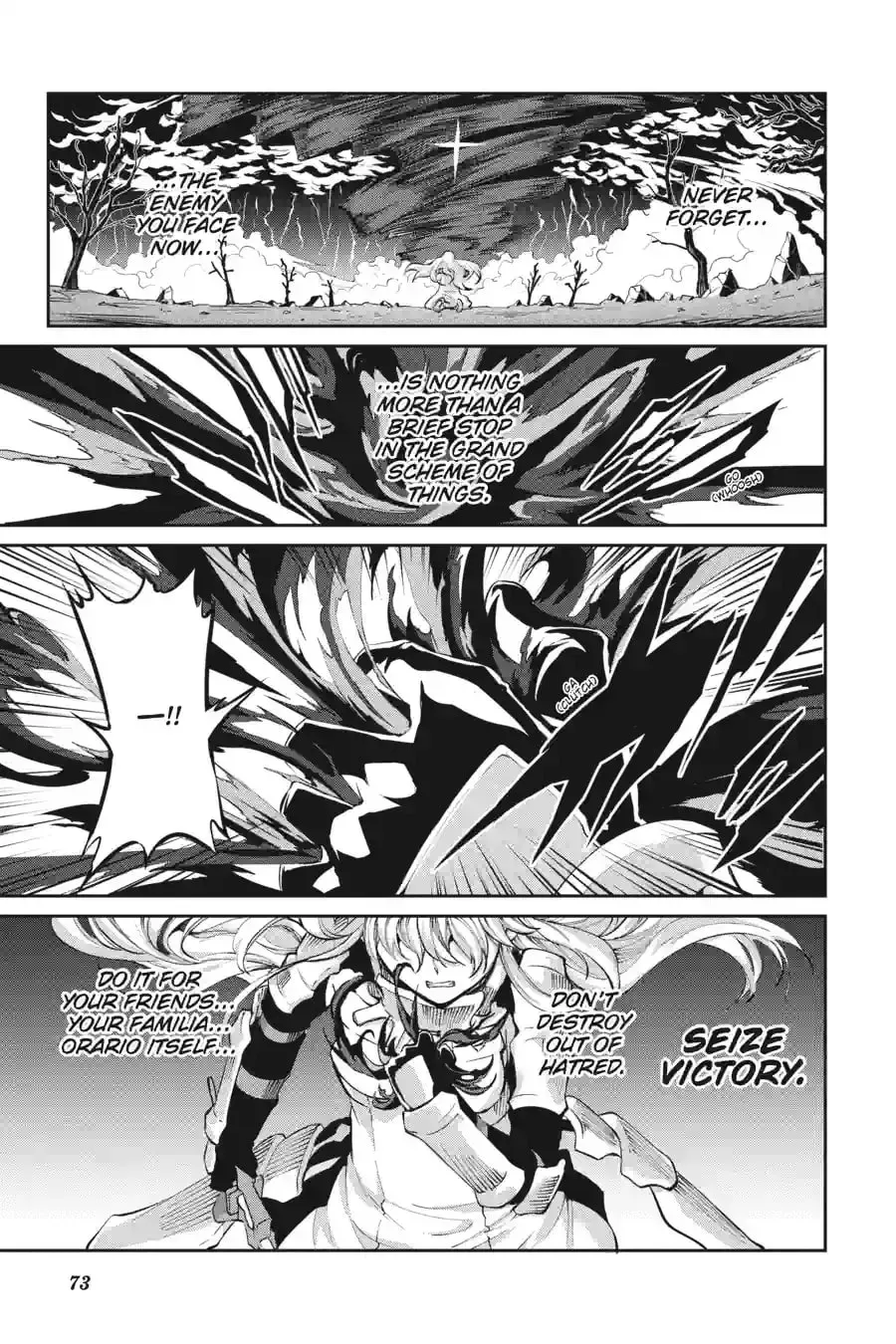 Is It Wrong to Try to Pick Up Girls in a Dungeon? On the Side: Sword Oratoria Chapter 15.9 page 17 - 