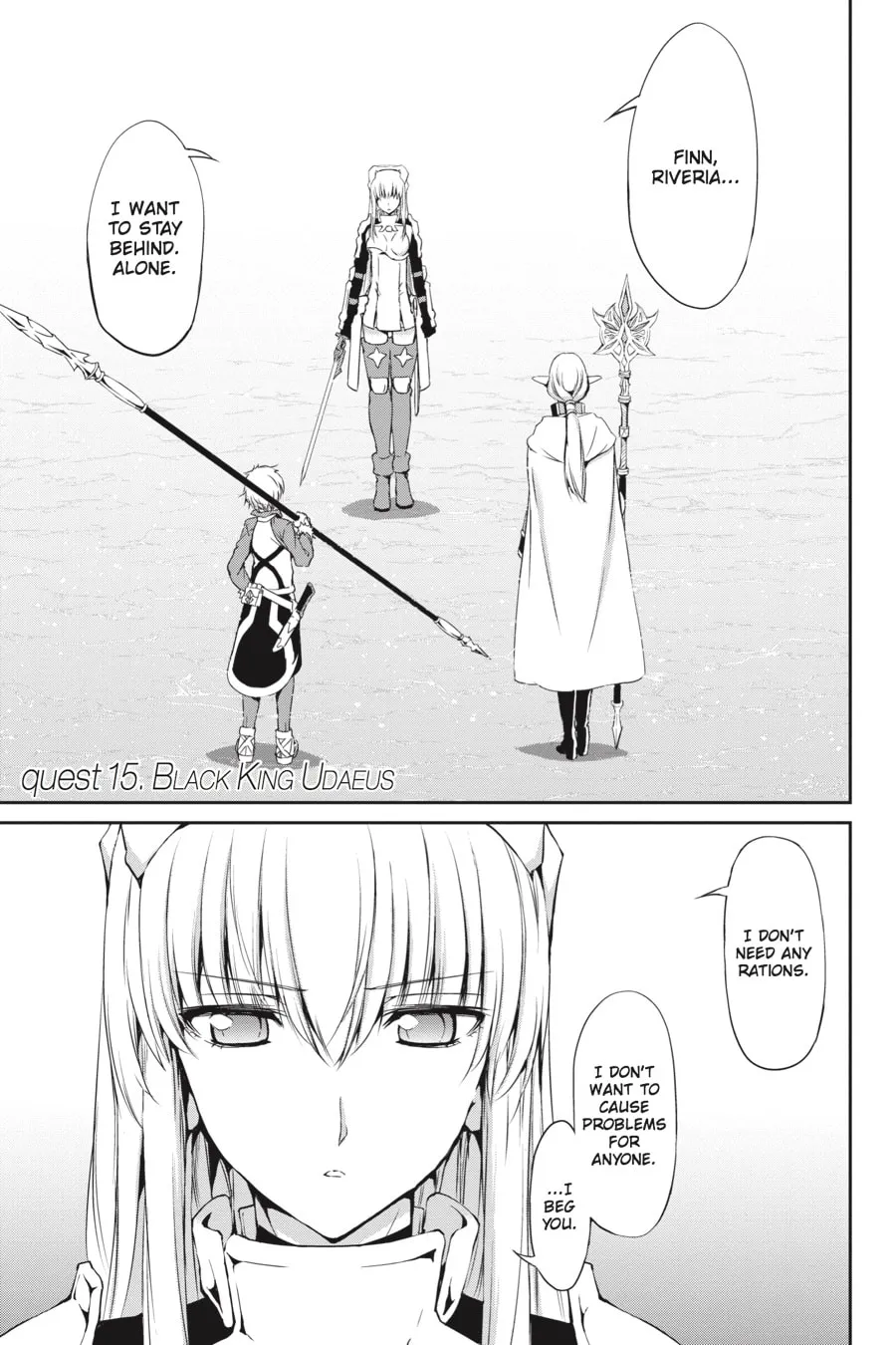 Is It Wrong to Try to Pick Up Girls in a Dungeon? On the Side: Sword Oratoria Chapter 15 page 1 - 
