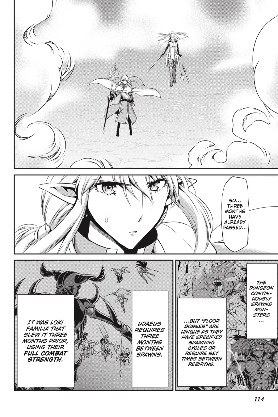 Is It Wrong to Try to Pick Up Girls in a Dungeon? On the Side: Sword Oratoria Chapter 15 page 13 - 