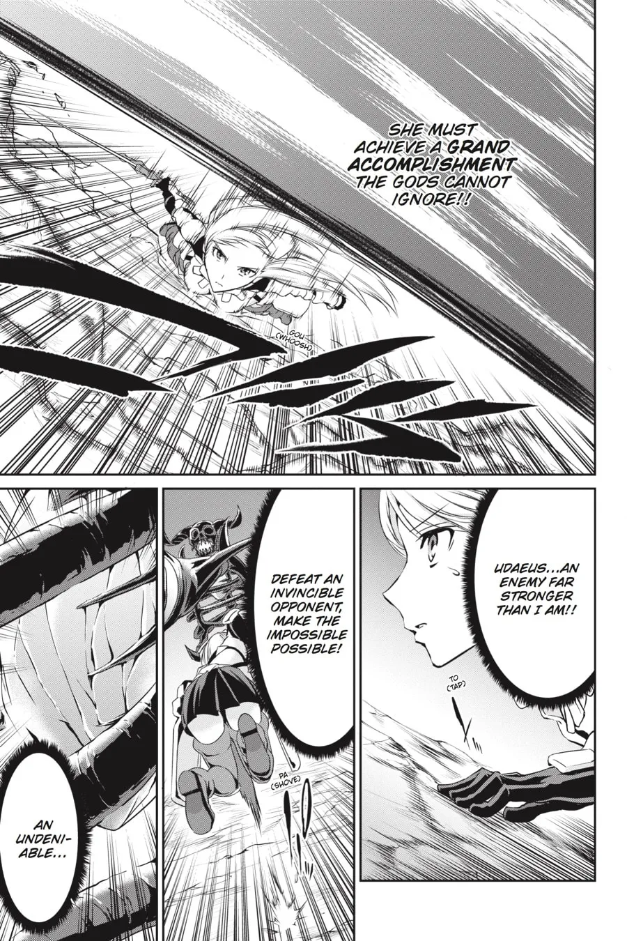 Is It Wrong to Try to Pick Up Girls in a Dungeon? On the Side: Sword Oratoria Chapter 15 page 16 - 