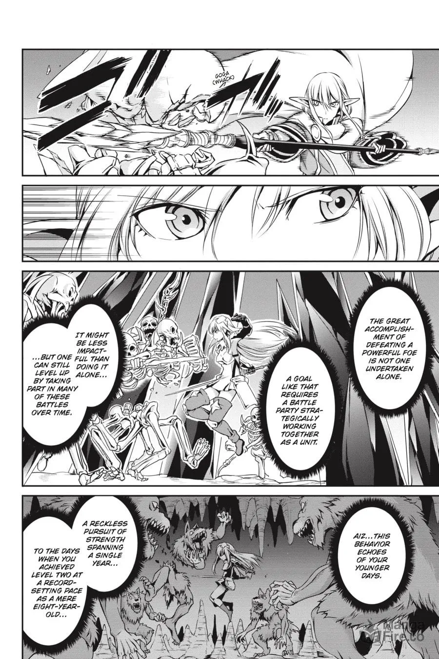 Is It Wrong to Try to Pick Up Girls in a Dungeon? On the Side: Sword Oratoria Chapter 15 page 21 - 