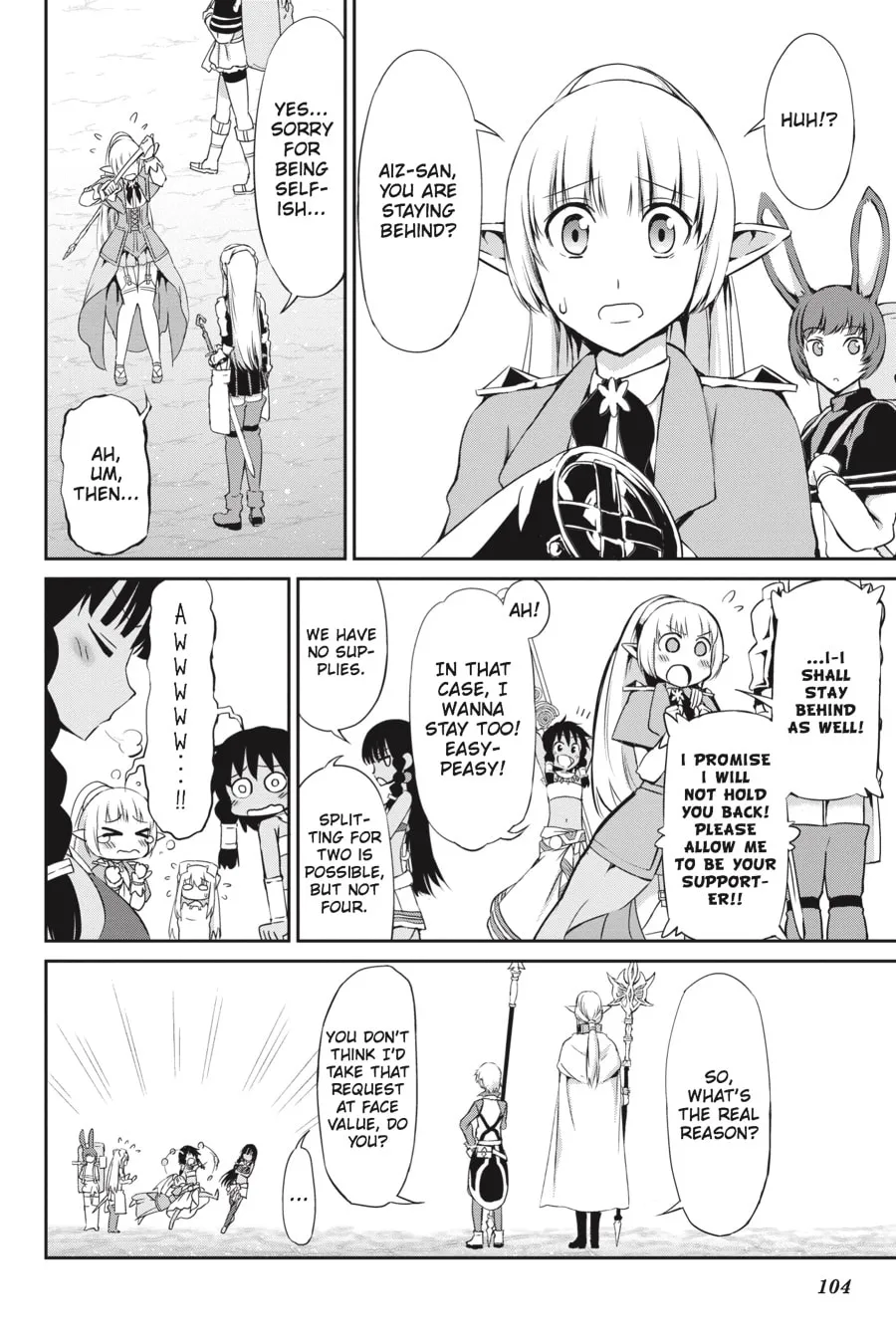 Is It Wrong to Try to Pick Up Girls in a Dungeon? On the Side: Sword Oratoria Chapter 15 page 4 - 