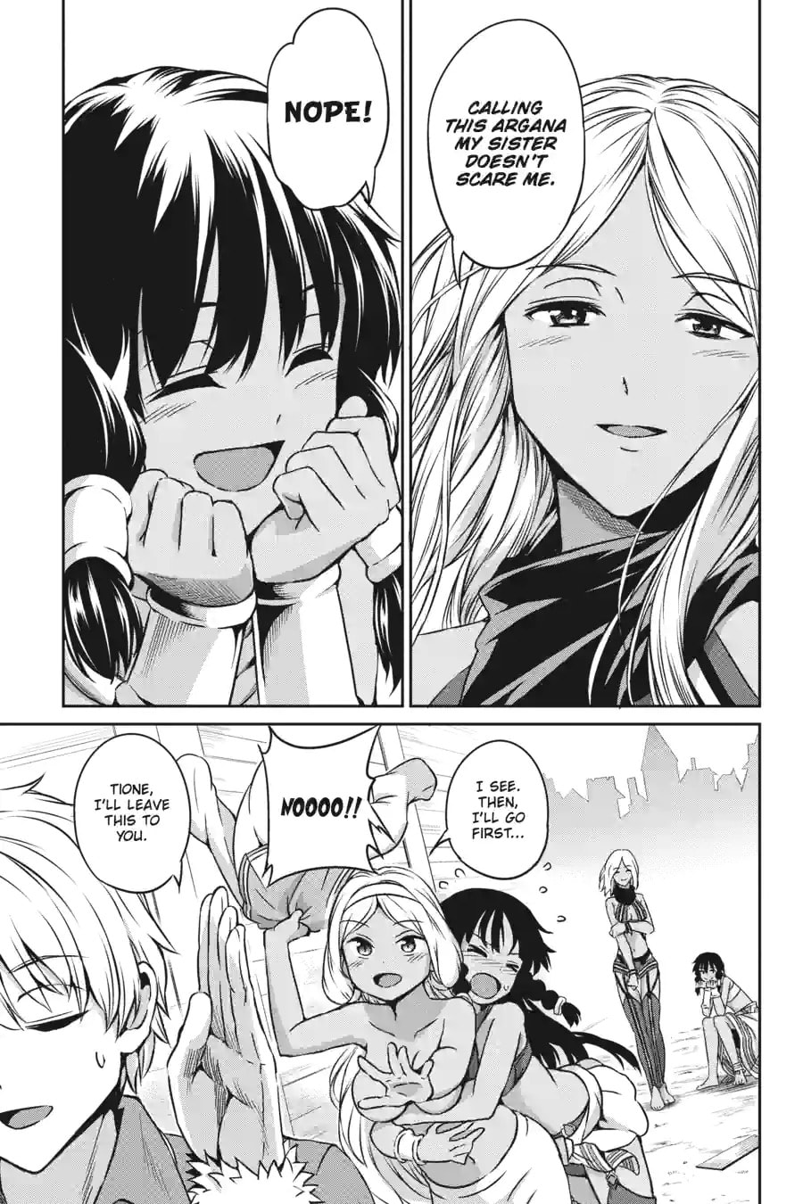 Is It Wrong to Try to Pick Up Girls in a Dungeon? On the Side: Sword Oratoria Chapter 154 page 13 - 