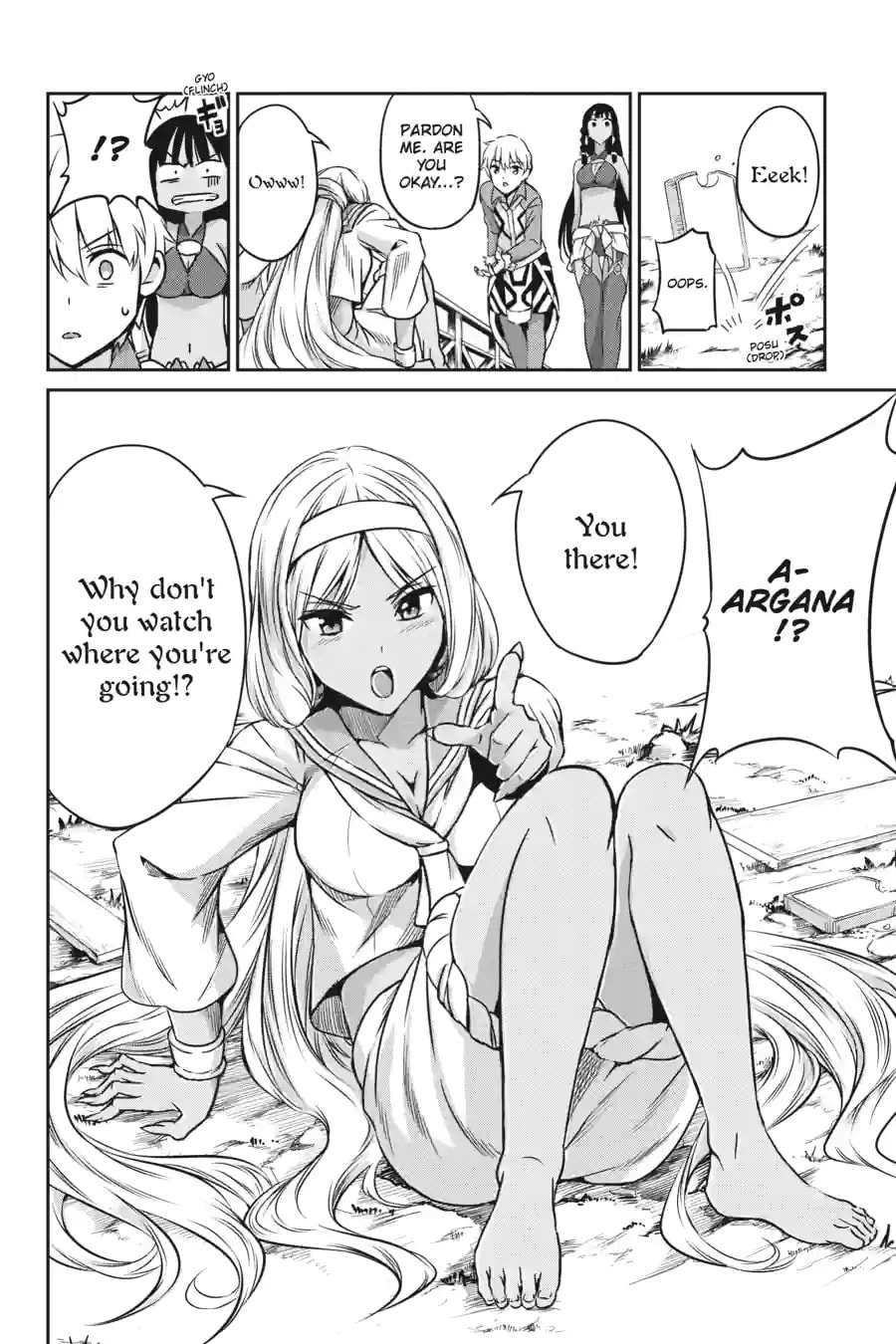 Is It Wrong to Try to Pick Up Girls in a Dungeon? On the Side: Sword Oratoria Chapter 154 page 8 - 