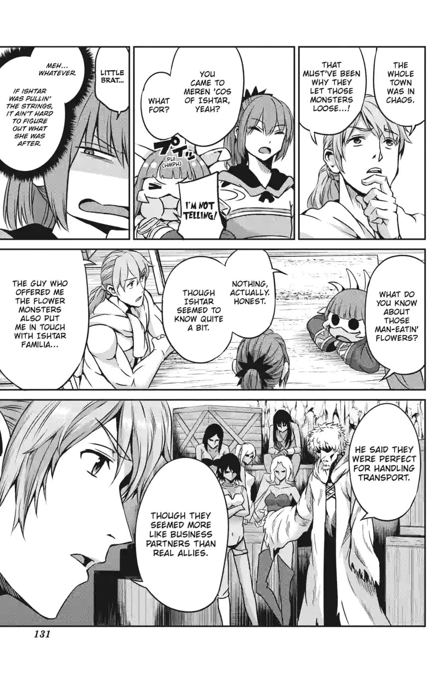 Is It Wrong to Try to Pick Up Girls in a Dungeon? On the Side: Sword Oratoria Chapter 155 page 1 - 