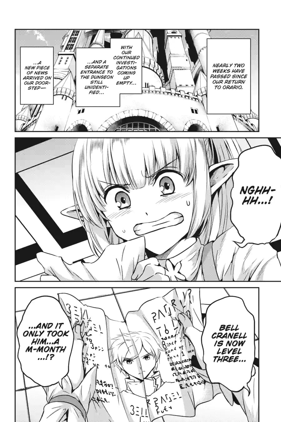Is It Wrong to Try to Pick Up Girls in a Dungeon? On the Side: Sword Oratoria Chapter 155 page 14 - 