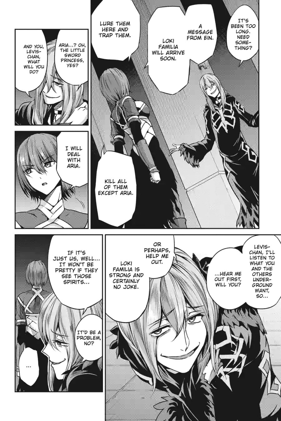 Is It Wrong to Try to Pick Up Girls in a Dungeon? On the Side: Sword Oratoria Chapter 155 page 10 - 