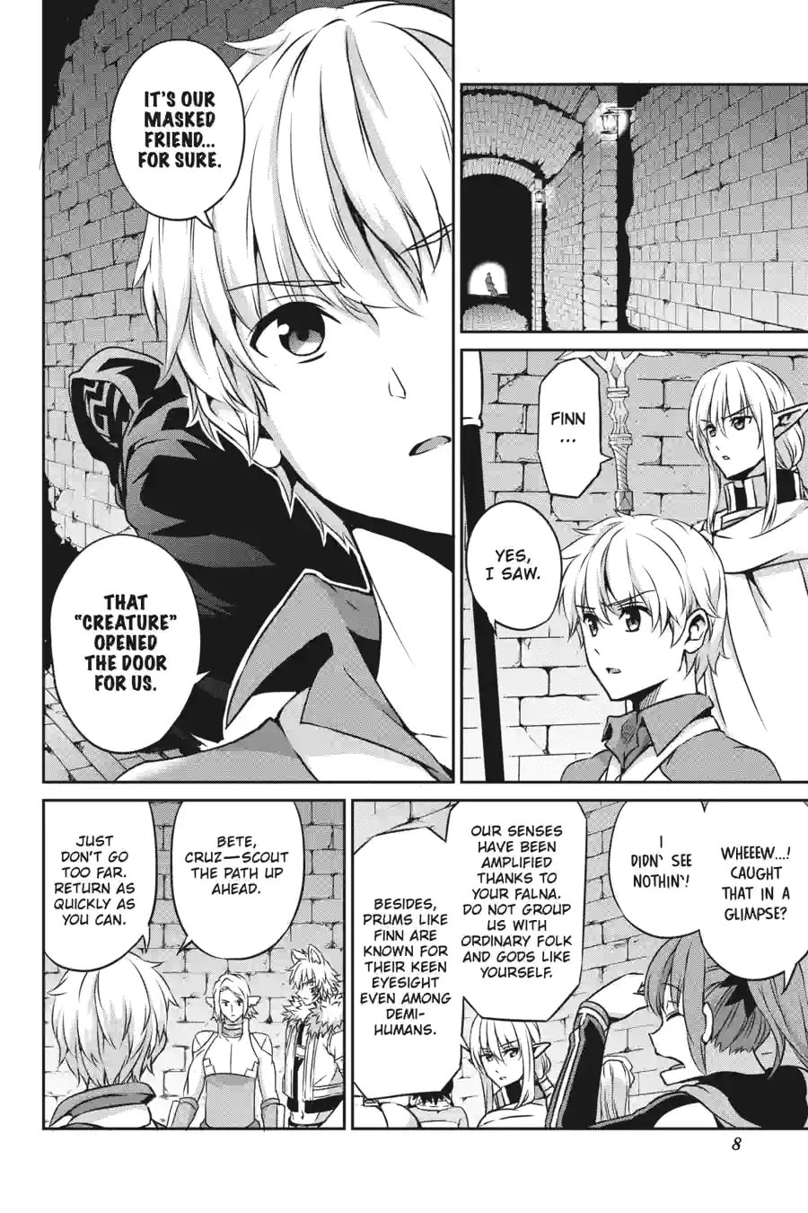 Is It Wrong to Try to Pick Up Girls in a Dungeon? On the Side: Sword Oratoria Chapter 157 page 6 - 