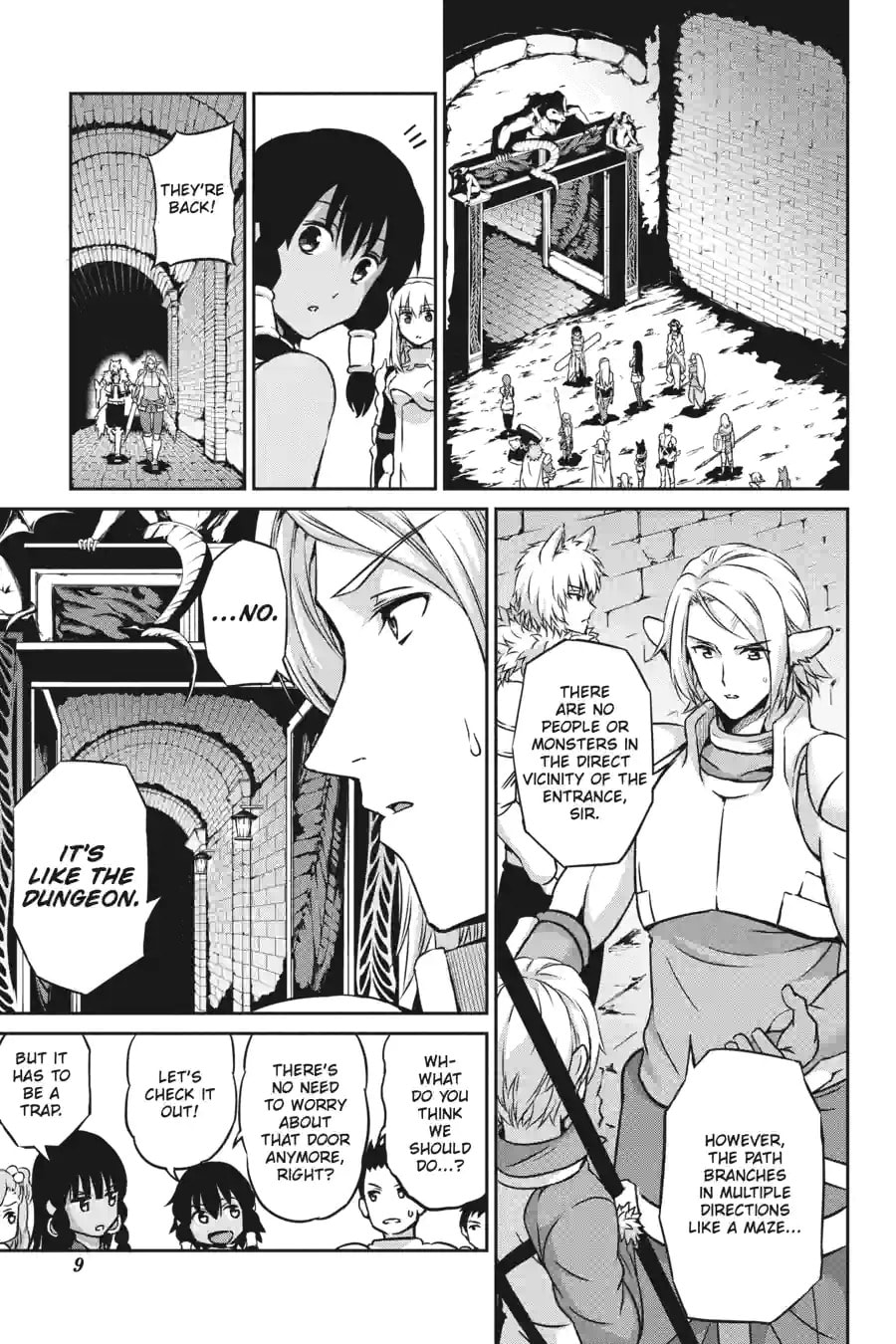 Is It Wrong to Try to Pick Up Girls in a Dungeon? On the Side: Sword Oratoria Chapter 157 page 7 - 