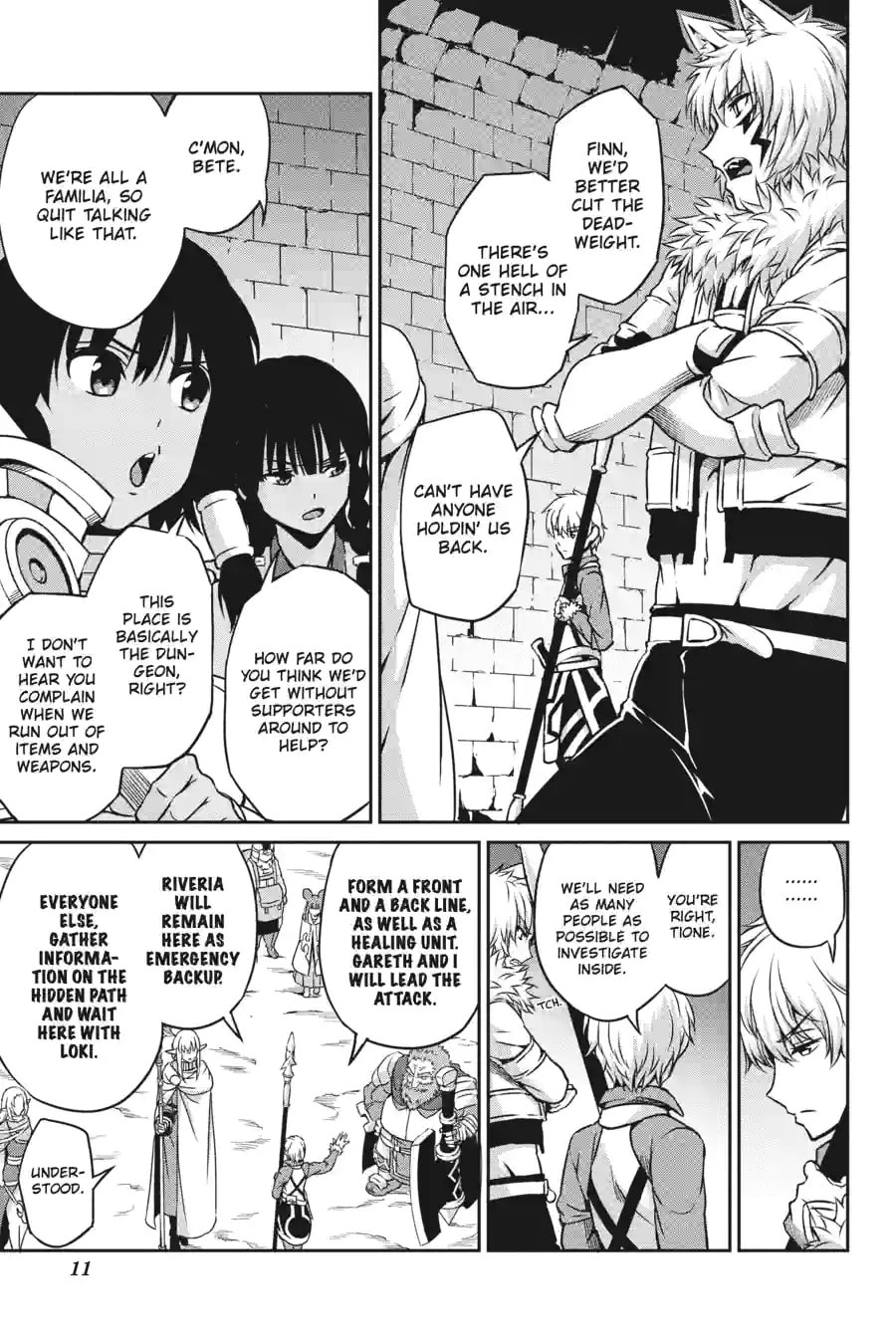 Is It Wrong to Try to Pick Up Girls in a Dungeon? On the Side: Sword Oratoria Chapter 157 page 9 - 