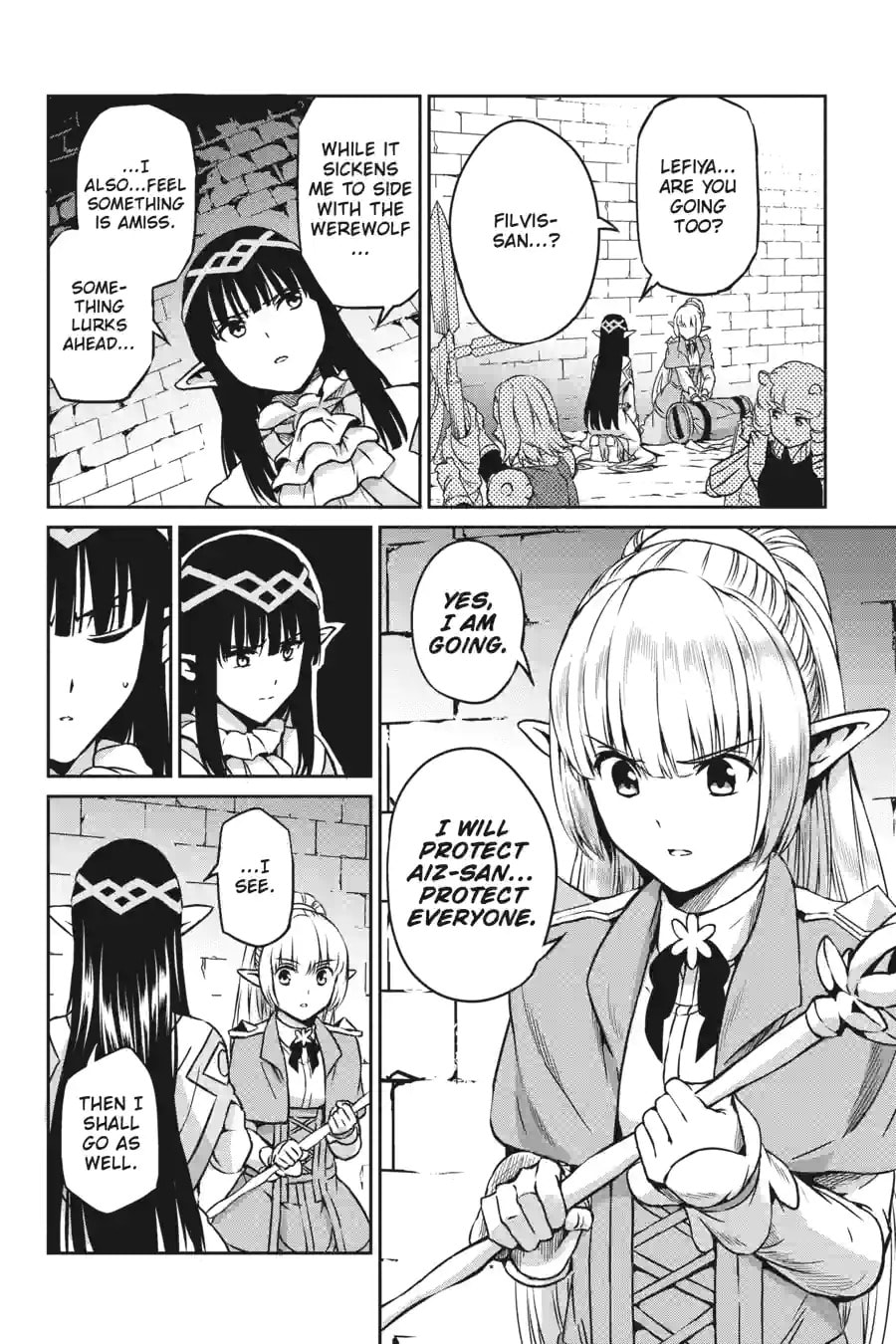 Is It Wrong to Try to Pick Up Girls in a Dungeon? On the Side: Sword Oratoria Chapter 157 page 10 - 