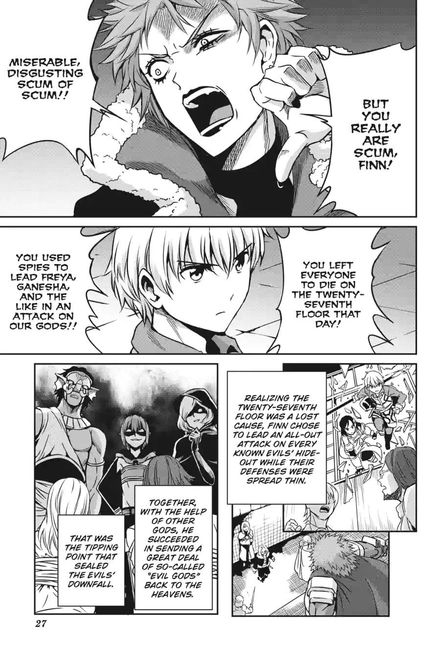 Is It Wrong to Try to Pick Up Girls in a Dungeon? On the Side: Sword Oratoria Chapter 158 page 11 - 