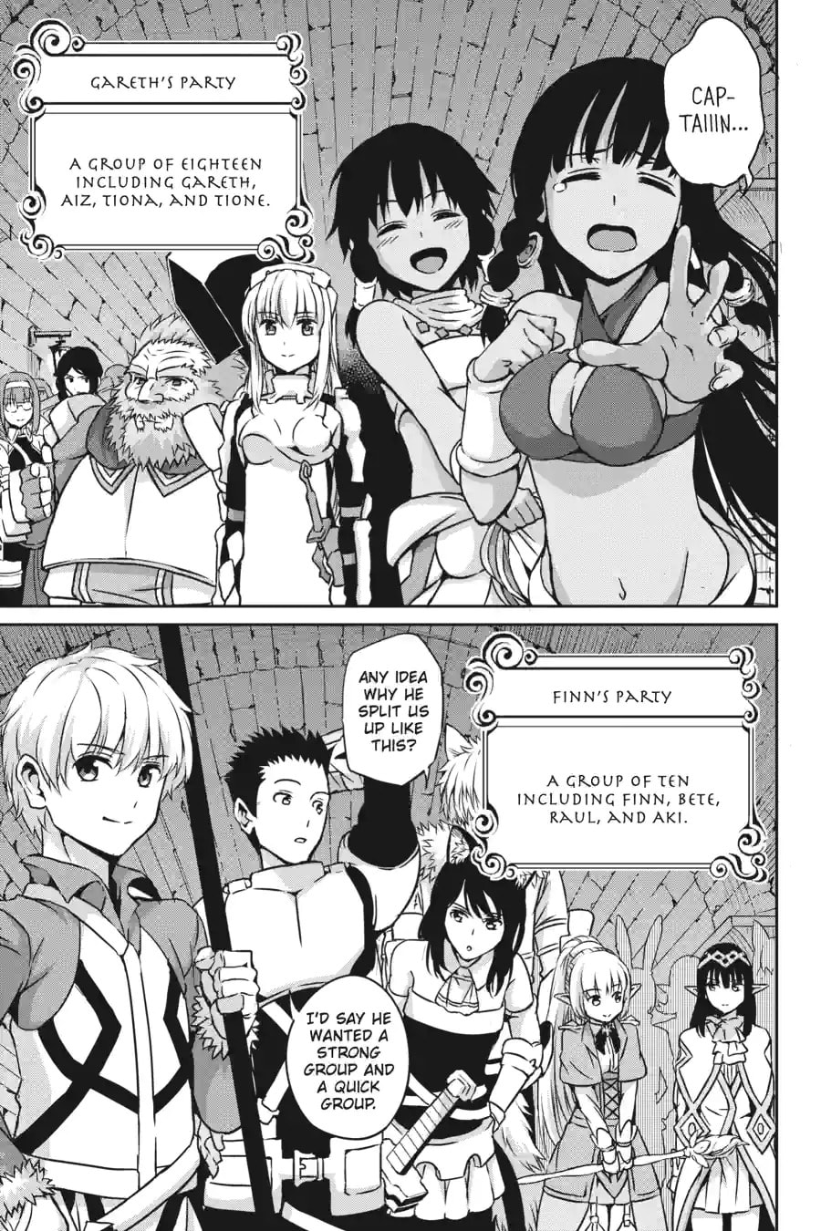 Is It Wrong to Try to Pick Up Girls in a Dungeon? On the Side: Sword Oratoria Chapter 158 page 3 - 