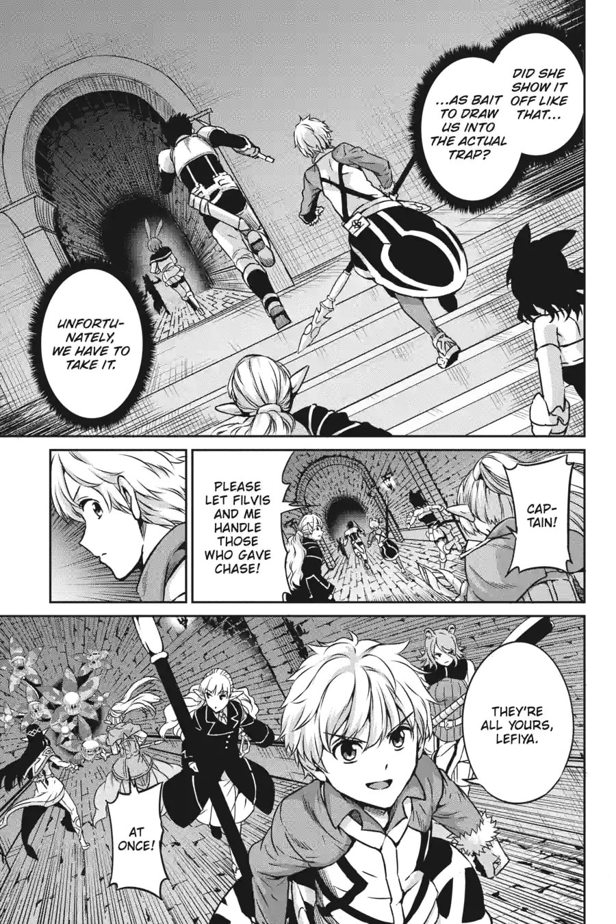 Is It Wrong to Try to Pick Up Girls in a Dungeon? On the Side: Sword Oratoria Chapter 159 page 3 - 