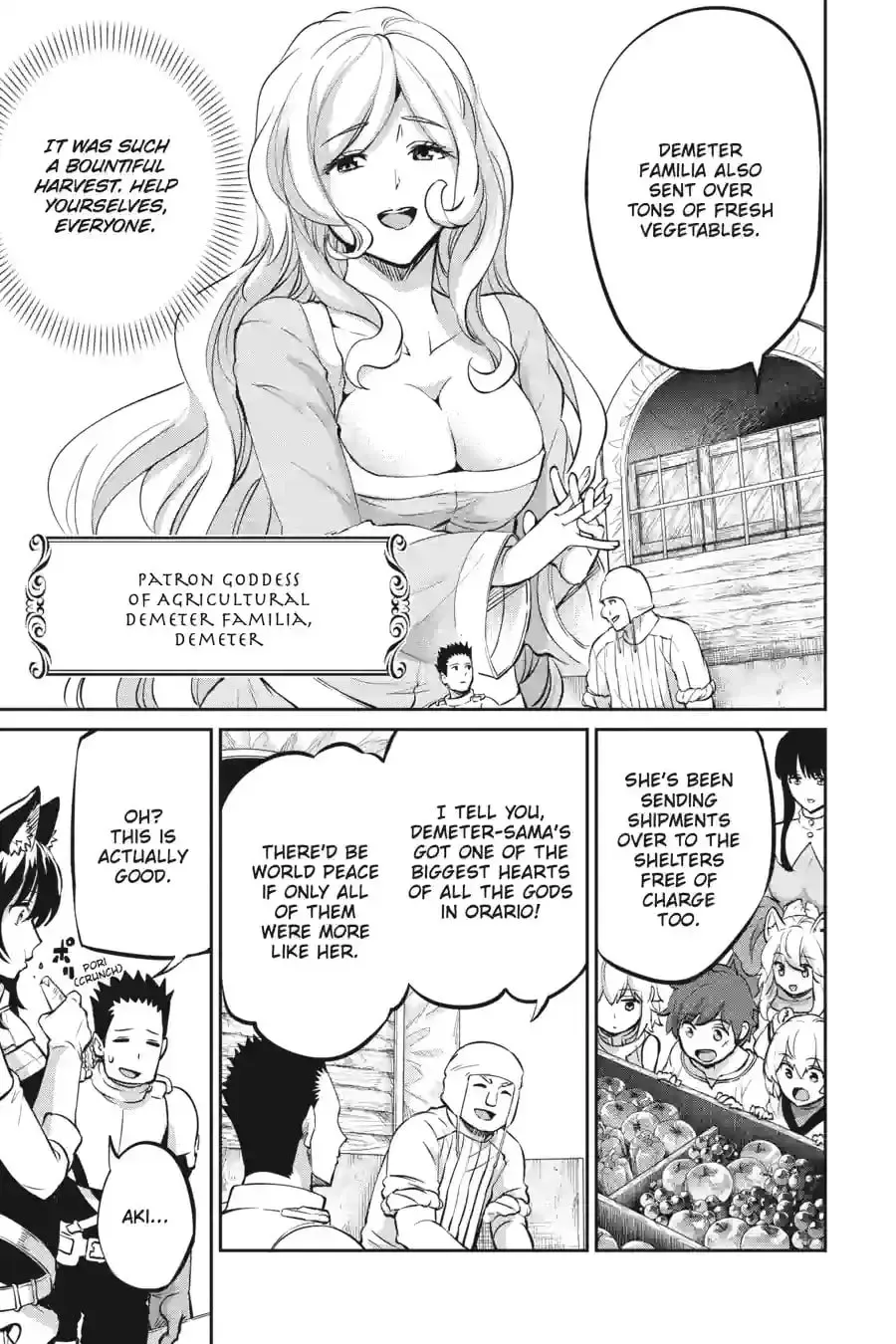 Is It Wrong to Try to Pick Up Girls in a Dungeon? On the Side: Sword Oratoria Chapter 16.1 page 12 - 