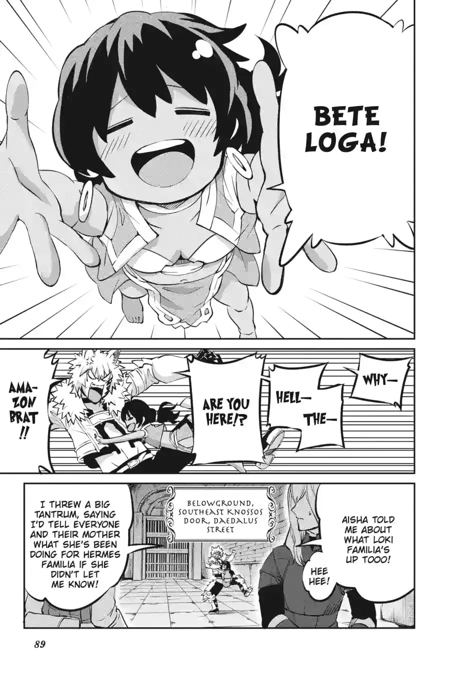 Is It Wrong to Try to Pick Up Girls in a Dungeon? On the Side: Sword Oratoria Chapter 16.1 page 14 - 