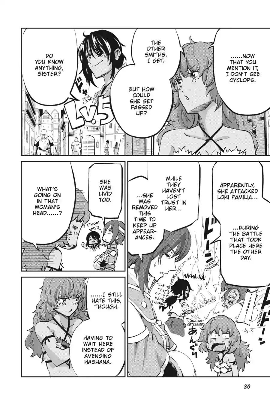 Is It Wrong to Try to Pick Up Girls in a Dungeon? On the Side: Sword Oratoria Chapter 16.1 page 5 - 