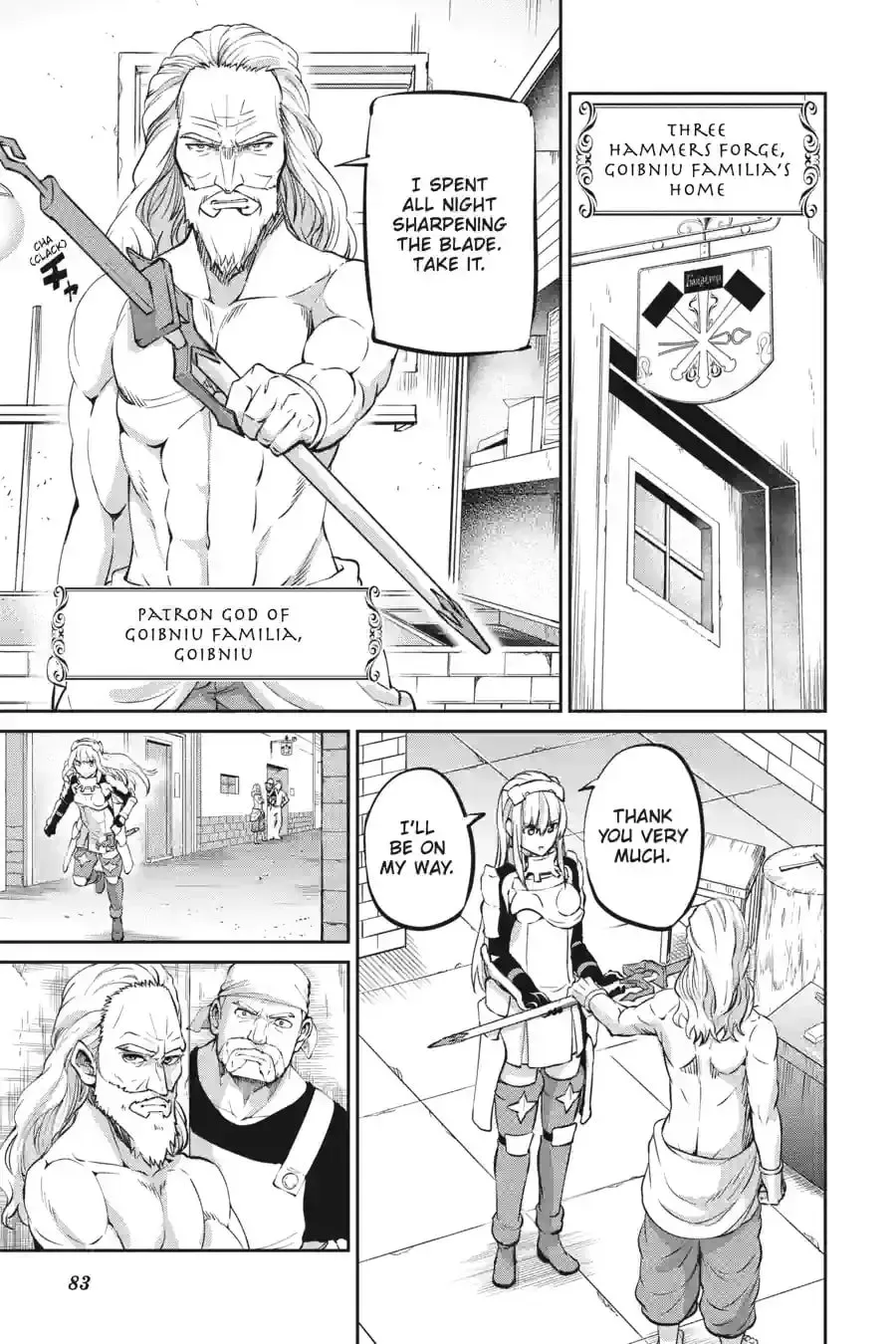 Is It Wrong to Try to Pick Up Girls in a Dungeon? On the Side: Sword Oratoria Chapter 16.1 page 8 - 