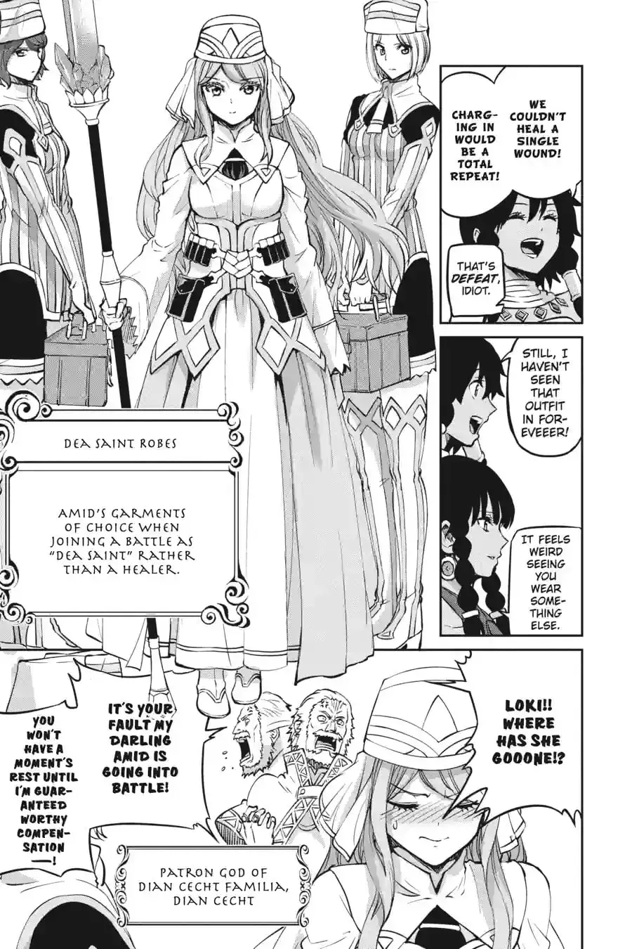 Is It Wrong to Try to Pick Up Girls in a Dungeon? On the Side: Sword Oratoria Chapter 16.1 page 10 - 