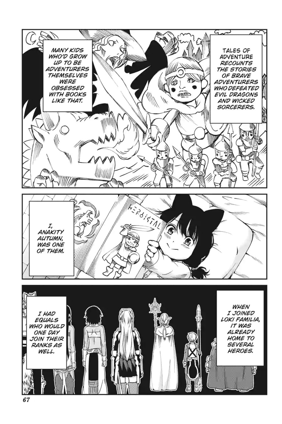 Is It Wrong to Try to Pick Up Girls in a Dungeon? On the Side: Sword Oratoria Chapter 161 page 1 - 