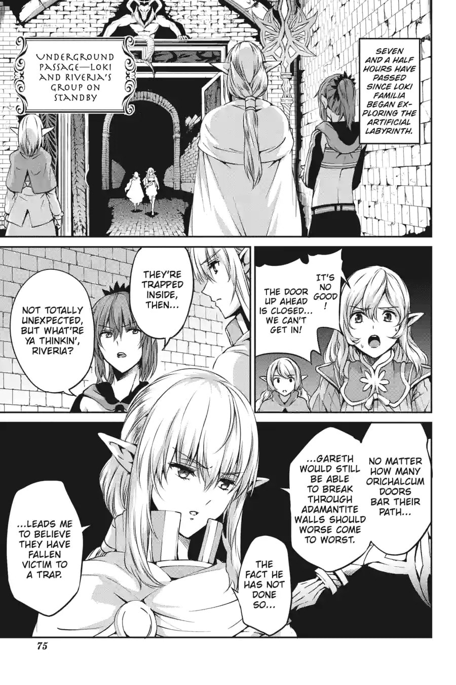 Is It Wrong to Try to Pick Up Girls in a Dungeon? On the Side: Sword Oratoria Chapter 161 page 9 - 