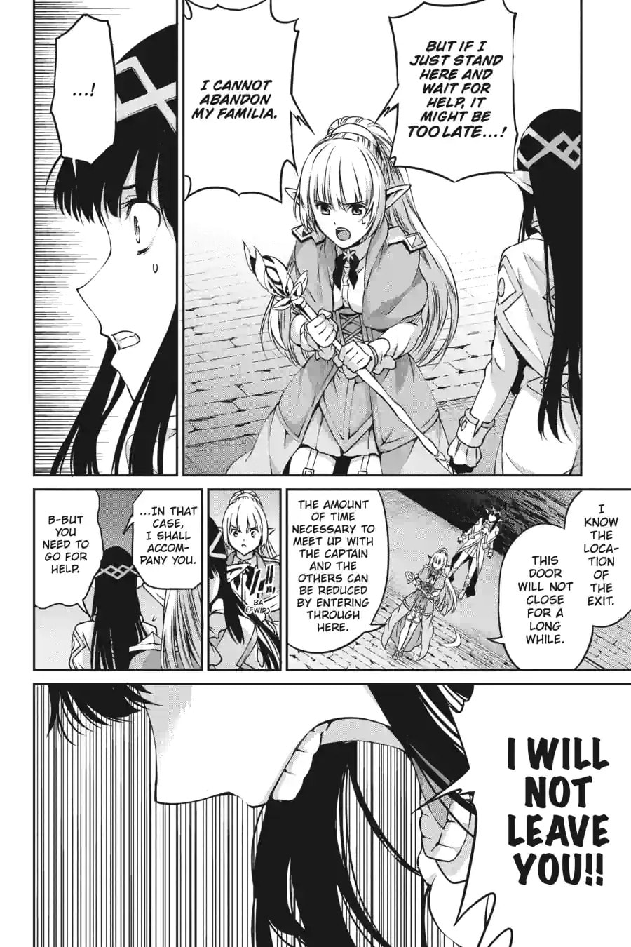 Is It Wrong to Try to Pick Up Girls in a Dungeon? On the Side: Sword Oratoria Chapter 163 page 8 - 