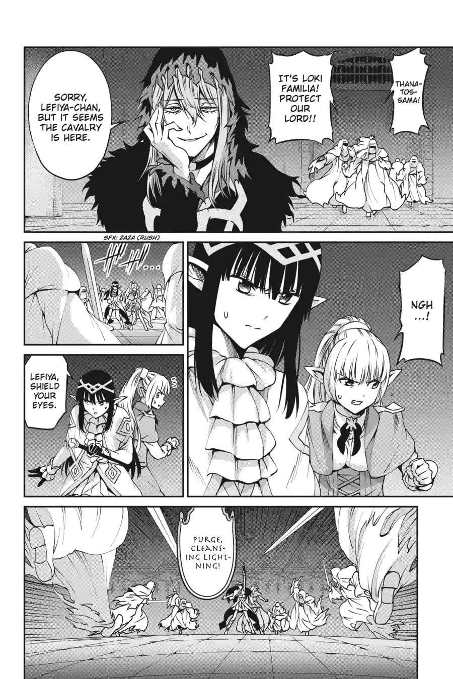 Is It Wrong to Try to Pick Up Girls in a Dungeon? On the Side: Sword Oratoria Chapter 164 page 13 - 