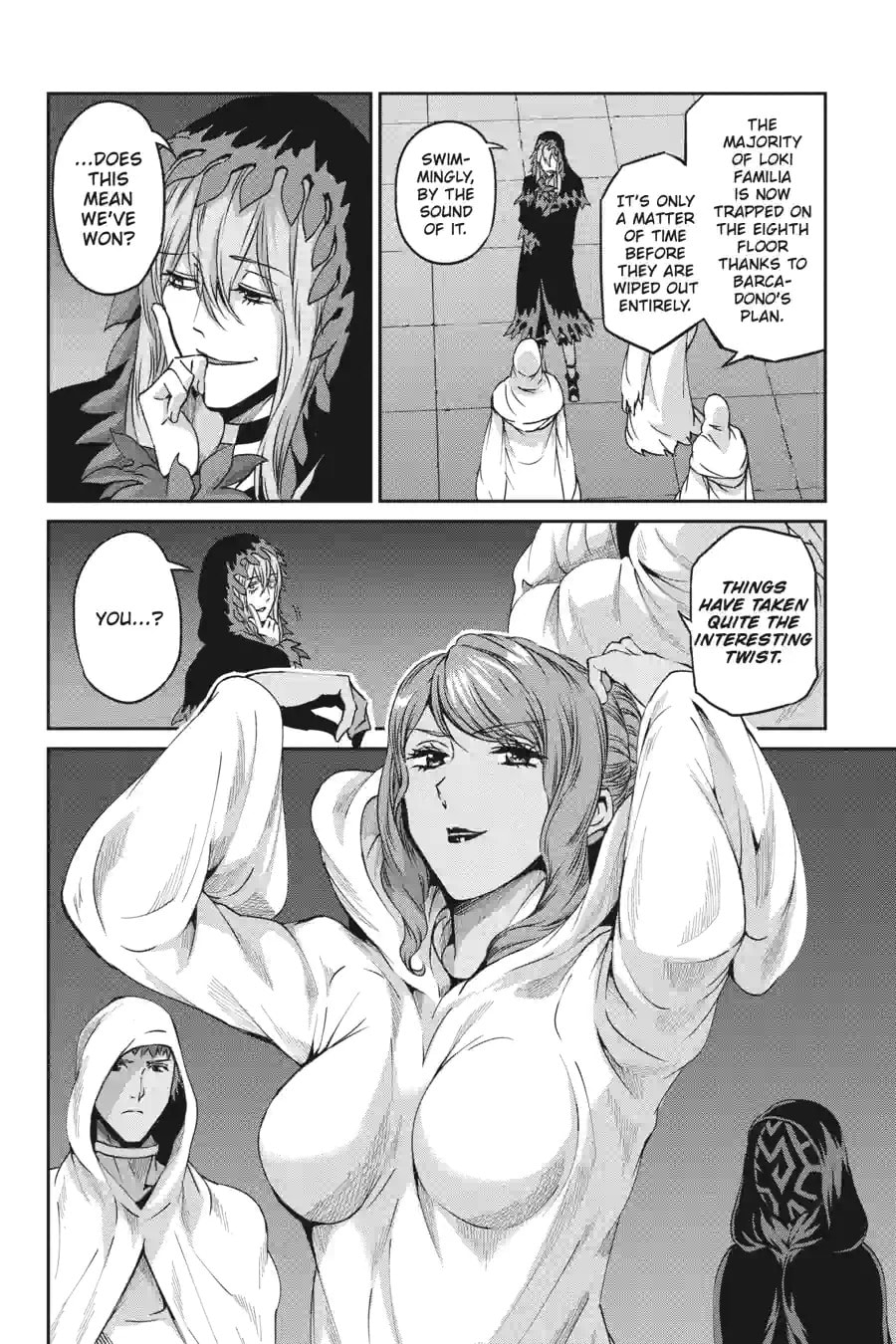 Is It Wrong to Try to Pick Up Girls in a Dungeon? On the Side: Sword Oratoria Chapter 164 page 15 - 