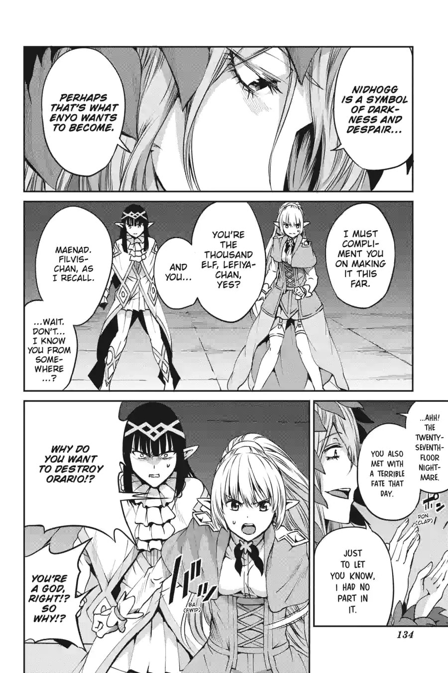 Is It Wrong to Try to Pick Up Girls in a Dungeon? On the Side: Sword Oratoria Chapter 164 page 7 - 