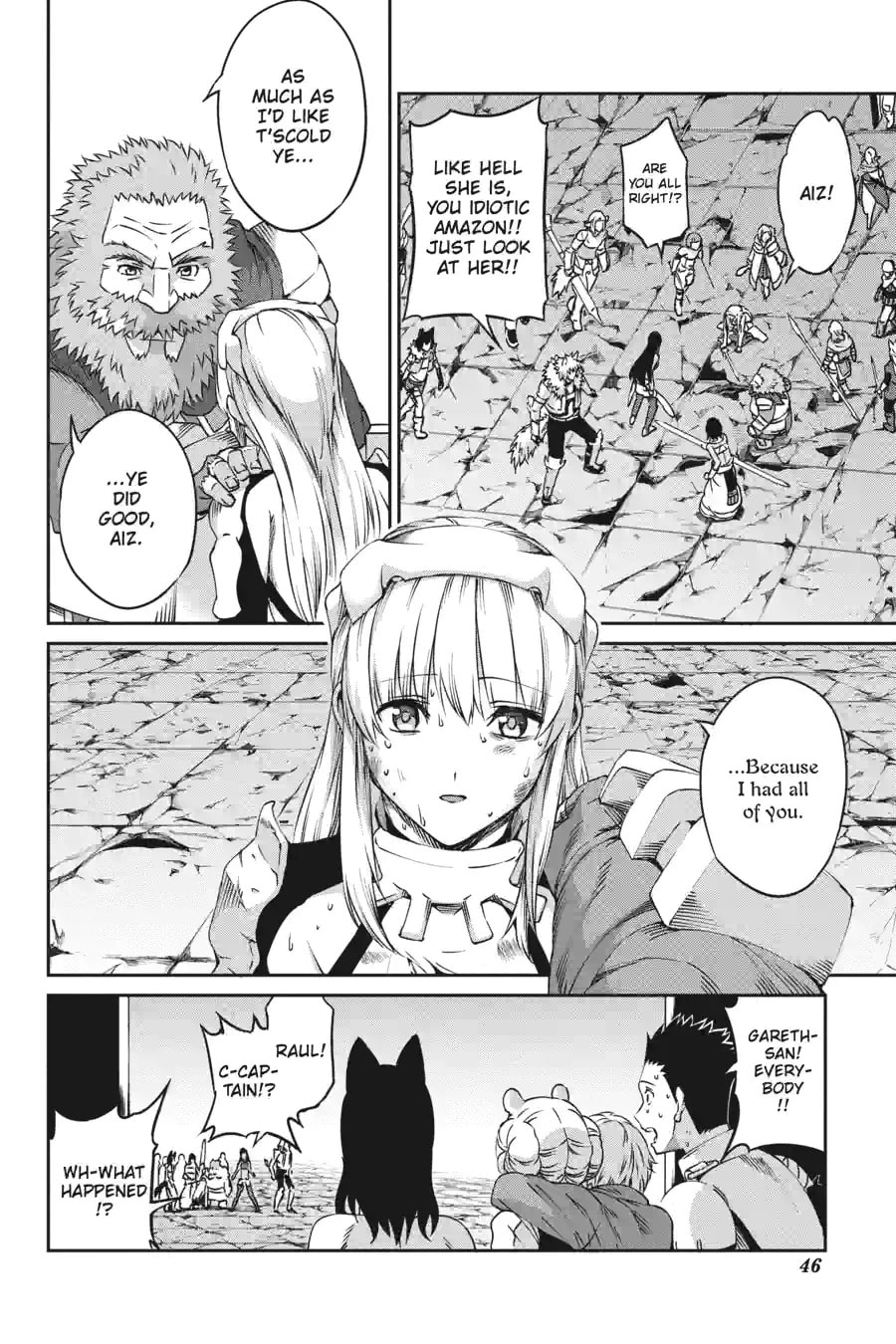 Is It Wrong to Try to Pick Up Girls in a Dungeon? On the Side: Sword Oratoria Chapter 169 page 4 - 