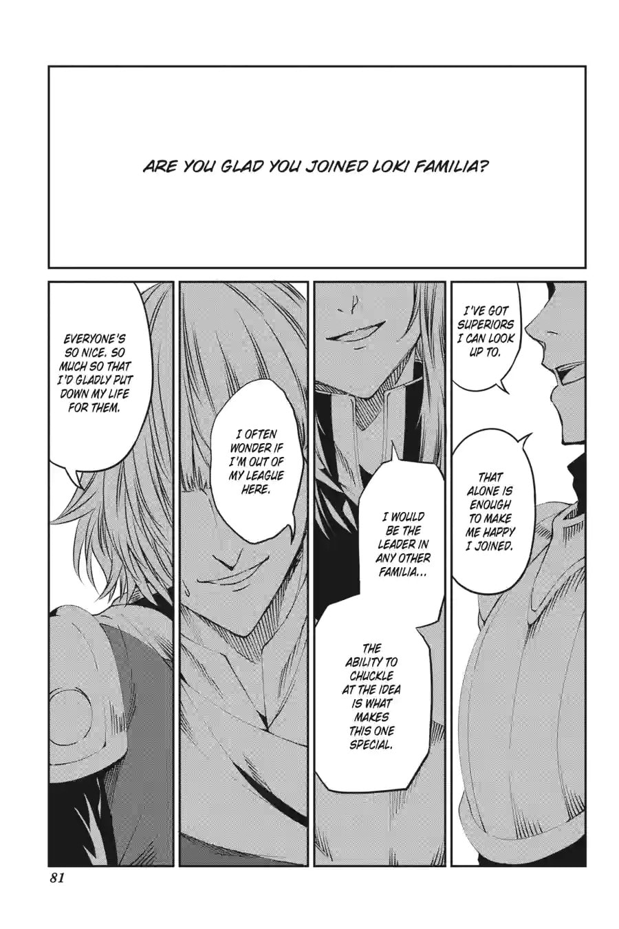 Is It Wrong to Try to Pick Up Girls in a Dungeon? On the Side: Sword Oratoria Chapter 171 page 1 - 