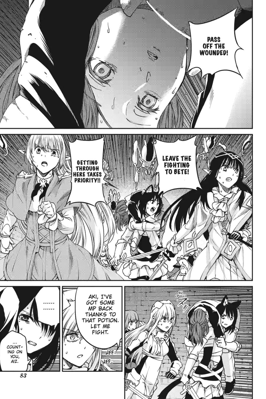Is It Wrong to Try to Pick Up Girls in a Dungeon? On the Side: Sword Oratoria Chapter 171 page 3 - 