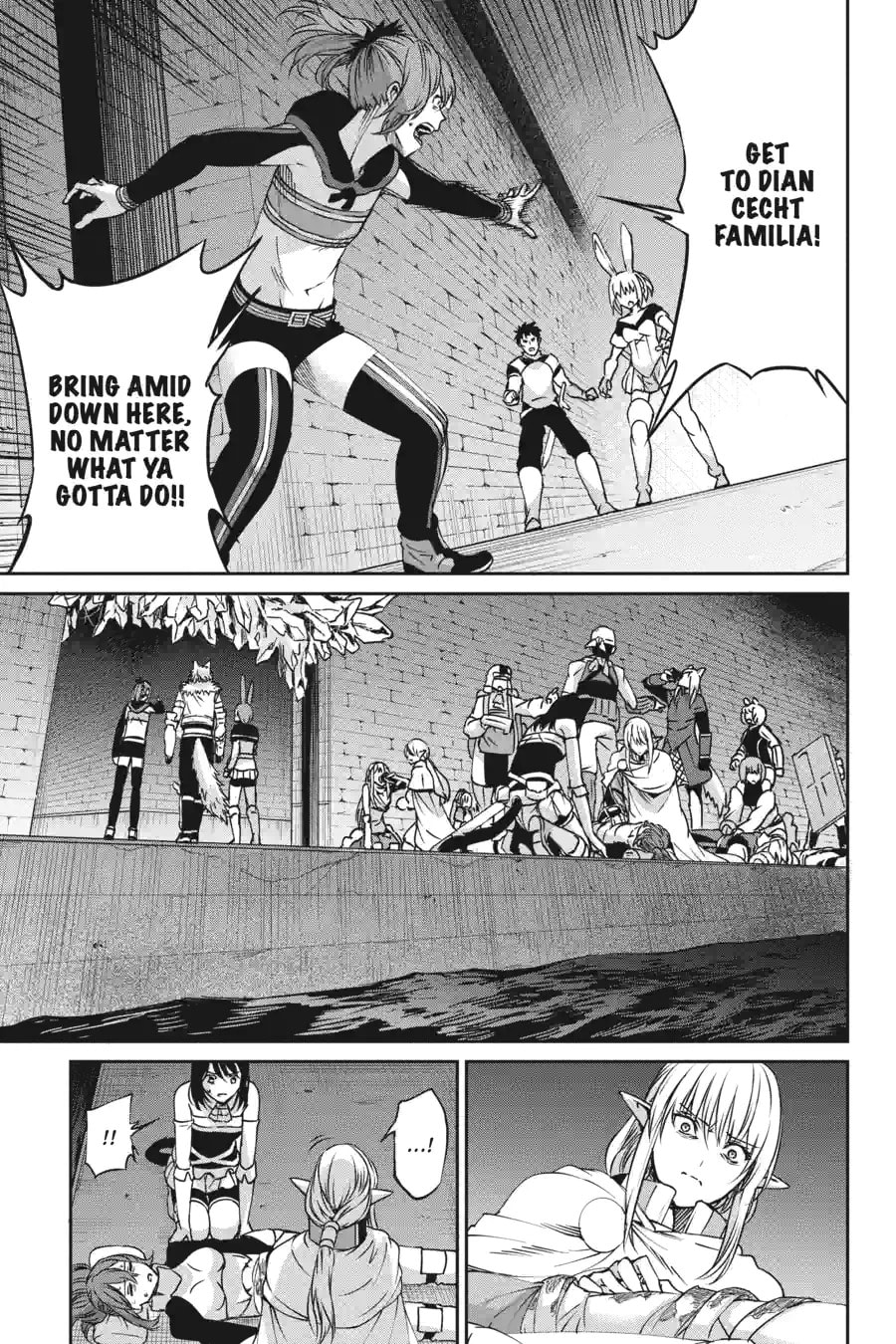 Is It Wrong to Try to Pick Up Girls in a Dungeon? On the Side: Sword Oratoria Chapter 172 page 9 - 