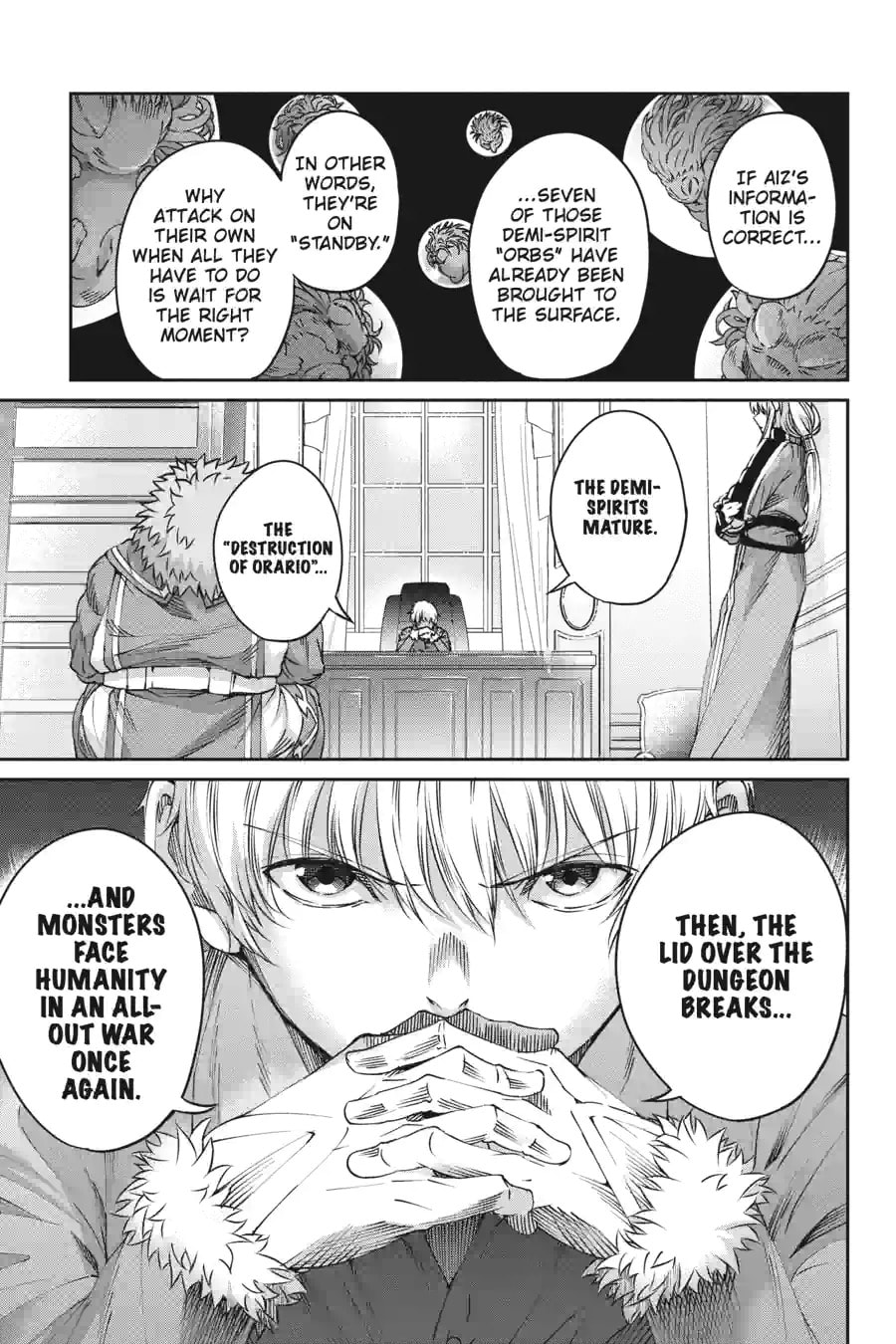Is It Wrong to Try to Pick Up Girls in a Dungeon? On the Side: Sword Oratoria Chapter 174 page 15 - 